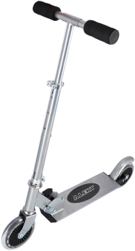 Alltoys Aluminijasti skuter črne barve