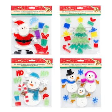 Alltoys Božične gel nalepke za okno