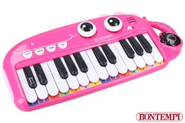 Bontempi Elektronski klavir roza 30 cm