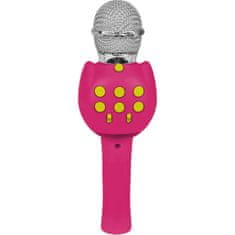 Bontempi Karaoke brezžični mikrofon roza