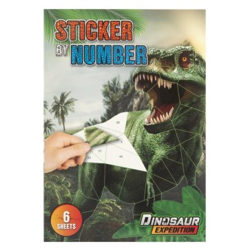 Nalepka slikarstvo Dinozaver