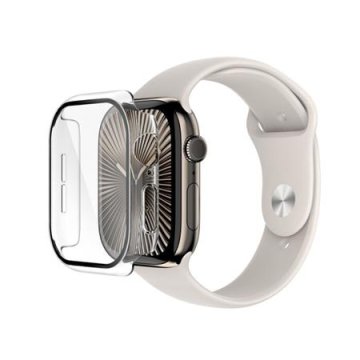 Belkin ScreenForce 2v1 za zaščito zaslona za Apple Watch Series 10, 46 mm, prozorna