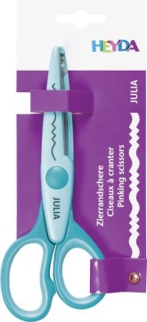 HEYDA Dekorativne škarje - Julia turkizna