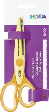 HEYDA Dekorativne škarje - Nico rumene