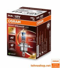 Osram ŽARNICA H4 NIGHT BREAKER +220% 64193NB220 60/55W P43t FS1