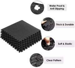 Kinzo Penasta talna obloga zložljiva nedrseča 6 kosov ED-219626