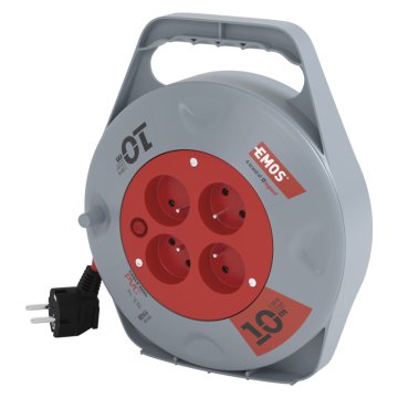 Emos PVC kolut 4z/10m 1,0mm, IP20