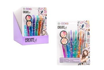 Alltoys Set za tetoviranje - 6x dišeče pero, šablone