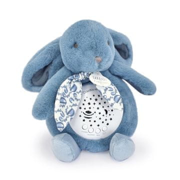 DouDou ET Compagnie Doudou Igralna škatla s projekcijo Rabbit blue