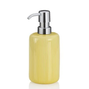 Kela Dozator za milo Ava keramika rumena 17,5cm 7,5cm 350,0 ml KL-24430