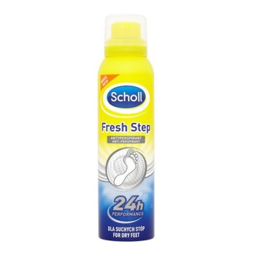 Scholl Antiperspirant v spreju za noge Fresh Step 150 ml