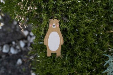 BeWooden Bear Petya leseni magnet
