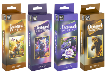 Diamantna slika 18x14 cm živali