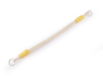 Univerzalna vrvica / obesek / obesek za ključe s karabinom - kremna svetloba