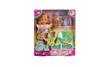 Simba Lutka Evička kopa psa