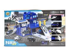 Alltoys Policijski igralni set + 4 avtomobili