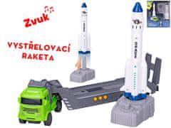 Tovornjak 30 cm na vztrajniku z zvokom + raketa 16,5 cm z izmetalnikom