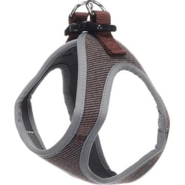 Pas tekstil Herbert temno rjava S Flamingo