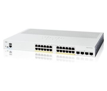 Cisco Catalyst stikalo C1200-24P-4X (24xGbE,4xSFP+,24xPoE+,195W,brez ventilatorja) - REFRESH