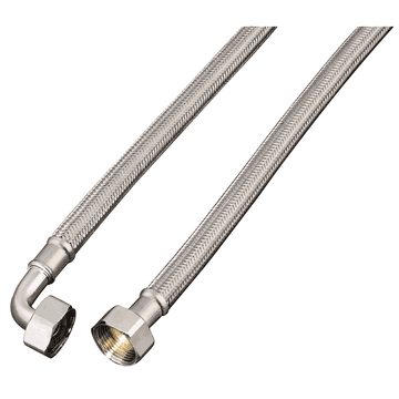 Xavax dovodna cev, ojačana, iz nerjavečega jekla, za pralne in pomivalne stroje, 2 m