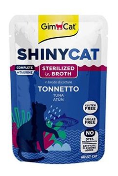 Gimborn Gimcat ShinyCat žepna tuna v juhi Sterilizirano 70g