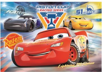 Clementoni Puzzle Cars: Lightning in tekmeci SUPER 104 kosov