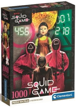 Clementoni Sestavljanka Squid Game 1000 kosov