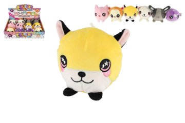 Teddies Živalski pliš 9cm 6 vrst