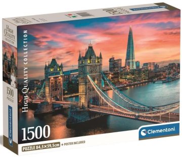 Clementoni London Twilight Puzzle 1500 kosov