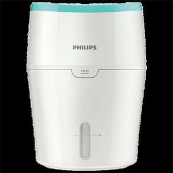 Philips HU4801/01 vlažilnik zraka, bel in svetlo zelen, za prostore do 25 m2, serija 2000