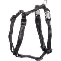 Flamingo Najlonski pas Ziggi black XS 1x25-40cm