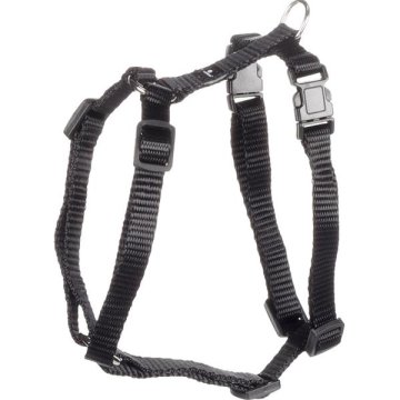 Flamingo Najlonski pas Ziggi black XS 1x25-40cm