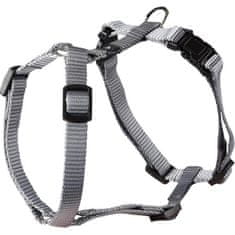 Flamingo Najlonski pas Ziggi sivi XS 1x25-40cm