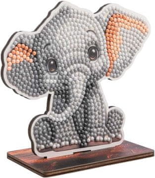 CRYSTAL ART Slika z diamanti Safari: Slon