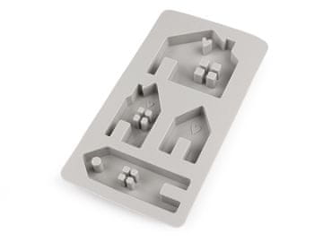 Silikonski livni kalup za izdelavo hiš - siv, najlažji