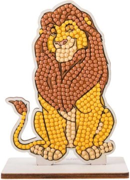 CRYSTAL ART Diamantna slika Levji kralj: Mufasa