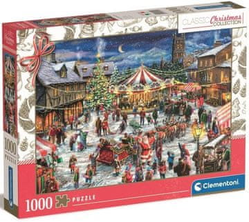 Clementoni Božični sejem Puzzle 1000 kosov
