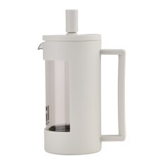 Bergner Lonček za kavo in čaj LINES French Press 350 ml bela BG-38360-GY