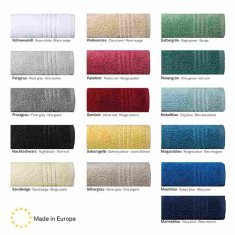 Kela Brisača Leonora 100 % bombaž premium oblačno roza 70x140cm KL-23431