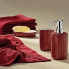 Kela Brisača Leonora 100 % bombaž rdeča 50x30 cm KL-23433