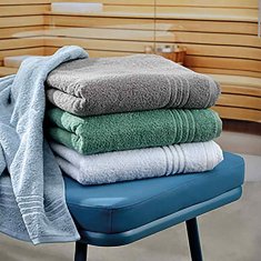 Kela Brisača Leonora 100 % bombaž ledeno siva 90 x 200 cm KL-23491