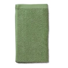 Kela Brisača za goste Ladessa 100 % bombaž mahovnato zelena 30,0x50,0cm KL-24589