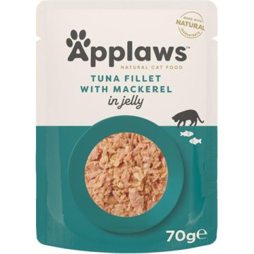 Applaws Cat kapsule. Jelly Tuna s skušo 70 g