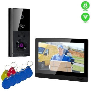 EVOLVEO DoorPhone AHD10 videotelefon. črna