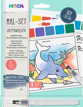HEYDA 10 pobarvank - vodni svet