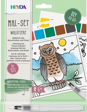 HEYDA 10 pobarvank - živali iz gozda