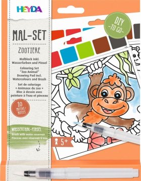 HEYDA 10 pobarvank - živali iz živalskega vrta