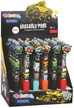 Colorino gumirano pisalo Cars - mešanica motivov