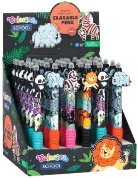 Gumirano pisalo Colorino Zoo - mešanica motivov