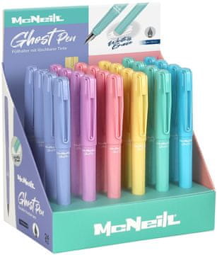 Gumirano pisalo Colorino McNeil Pastel - mešanica barv